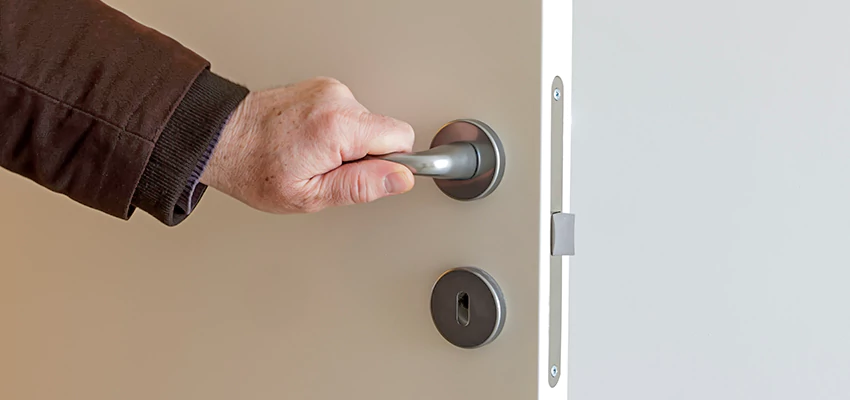 Restroom Locks Privacy Bolt Installation in La Mirada, California